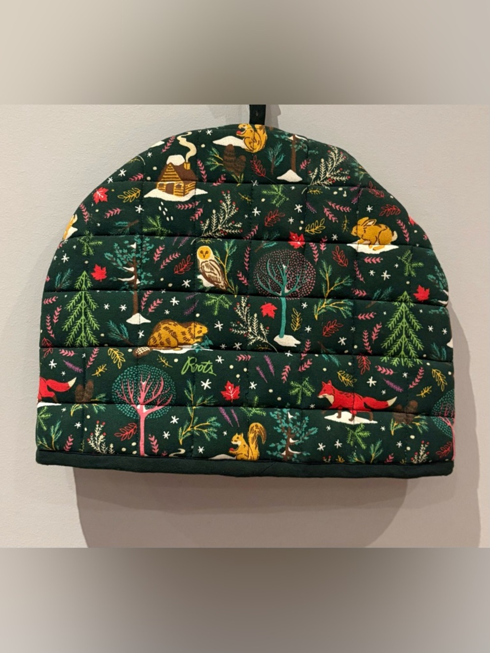 Roots Quilted Tea Cozy